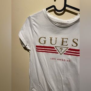 White GUESS t-shirt